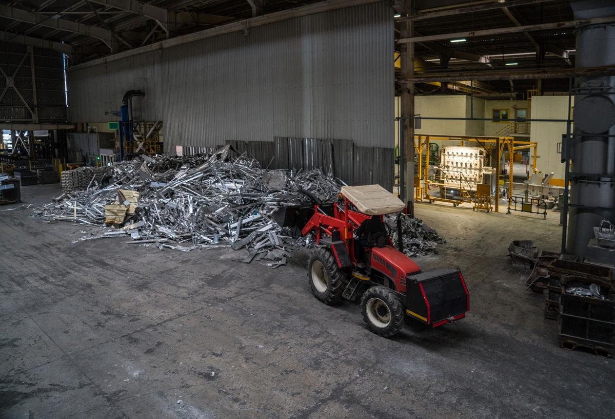 Aluminium Hammered Scrap